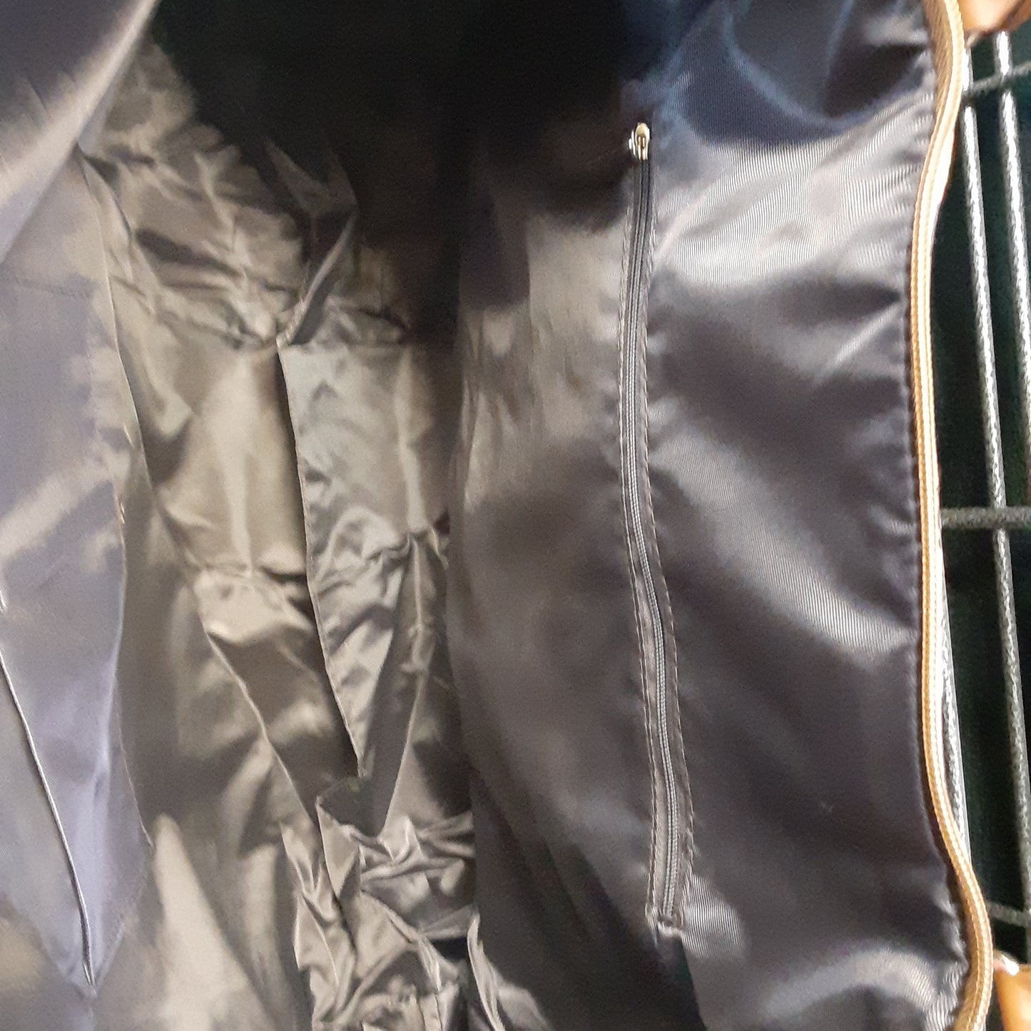 Brown Print  PVC Oversized Overnight Tote