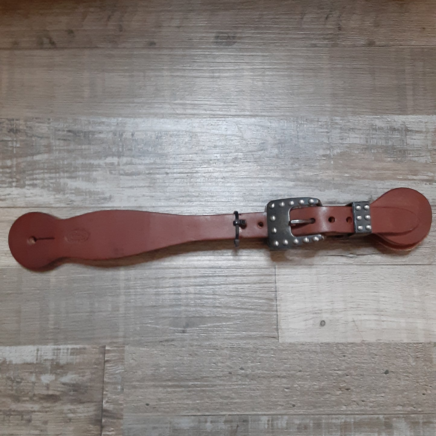 JR Miller Custom Saddlery Mens Spur Straps