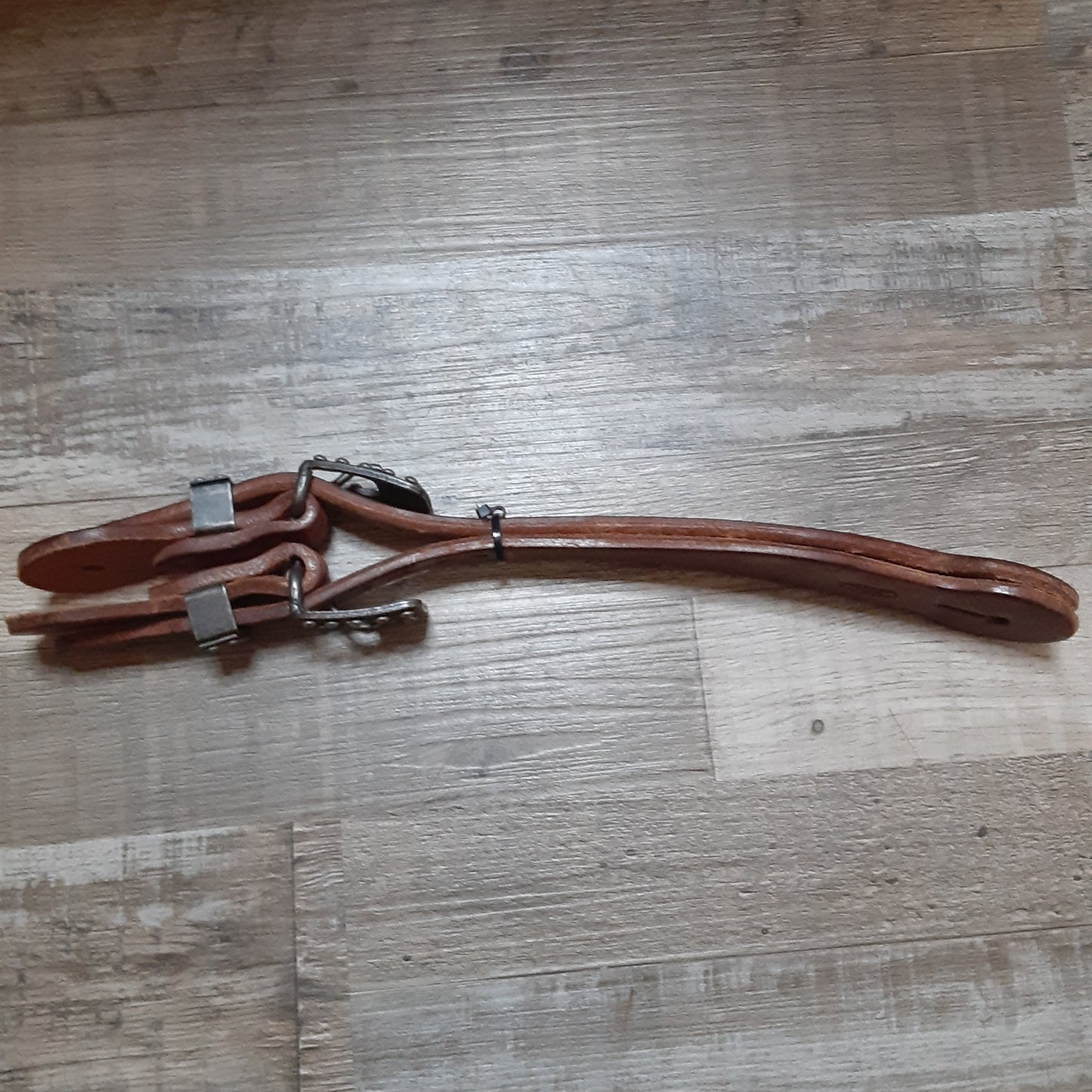 JR Miller Custom Saddlery Mens Spur Straps