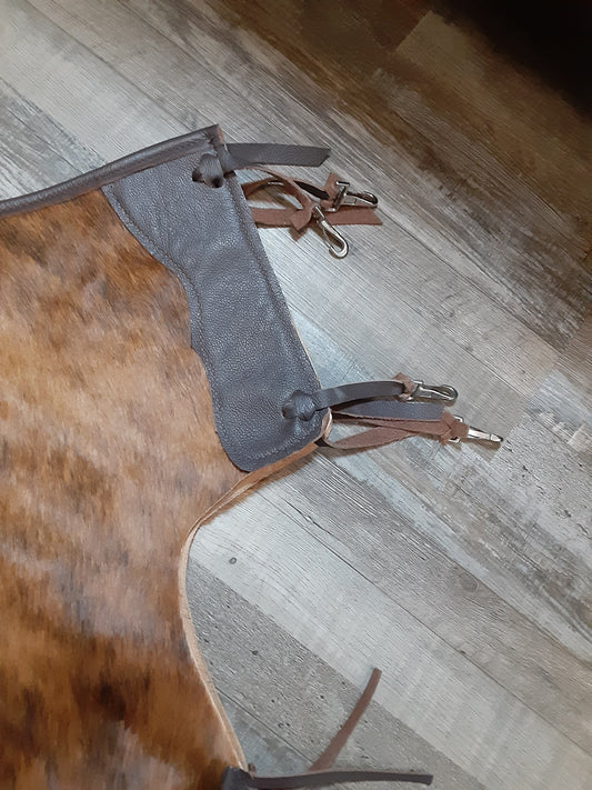 Custom Hair On Dark Oil Chinks