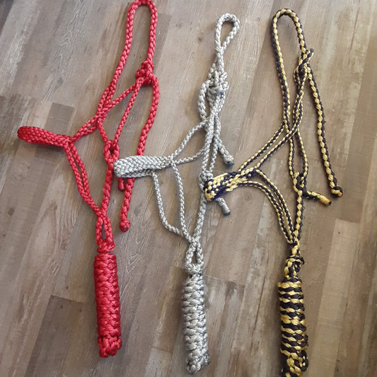 Mule Tape Halter w/ Lead Line