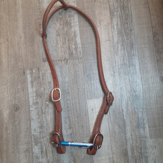 Medium Oil One Ear Quick Change Headstall