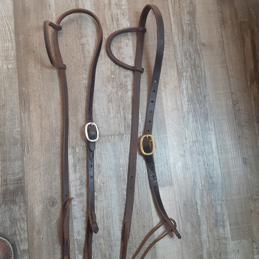 Dark Oil One Ear Headstall