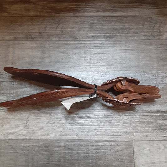 JR Miller Custom Saddlery Spur Straps