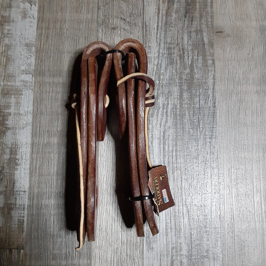Dark Oil Custom Slobber Straps for Reins